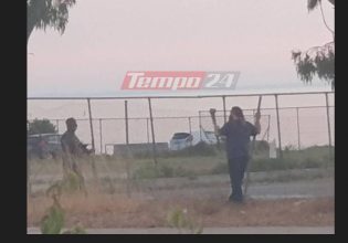 Πάτρα: Αρνείται να παραδώσει το όπλο και την φιάλη υγραερίου – Στο σημείο διαπραγματευτής της αστυνομίας