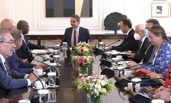 Κυριάκος Μητσοτάκης: Συζήτησε την περαιτέρω ενίσχυση της ελληνοαμερικανικής συνεργασίας με βουλευτές των ΗΠΑ