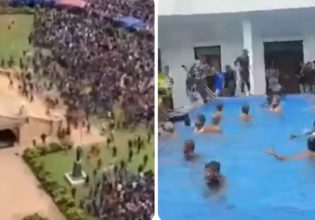 Σρι Λάνκα: Ο πρόεδρος Ρατζαπάξα εγκατέλειψε το προεδρικό μέγαρο λίγο προτού εισβάλουν σε αυτό οργισμένοι διαδηλωτές