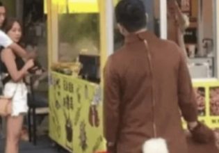 Tαξίδεψε ντυμένος αρκούδος για να κάνει έκπληξη στην κοπέλα του και… την βρήκε αγκαλιά με άλλον