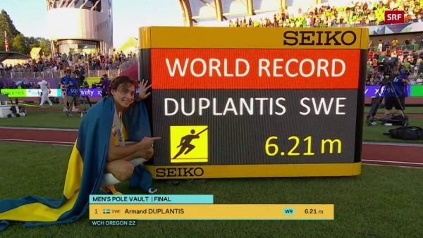 Μυθικός ο Ντουπλάντις: Πήρε το χρυσό με νέο παγκόσμιο ρεκόρ στο επί κοντώ