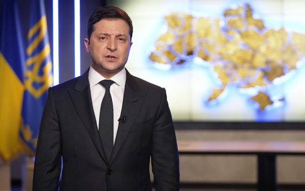 Ο Ζελένσκι στην πολυκατοικία