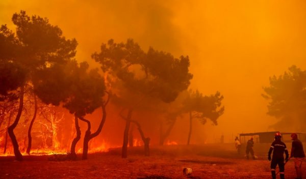 Πυρκαγιές: Στο έλεος της φωτιάς τα Βατερά στη Λέσβο και η Δαδιά στον Έβρο