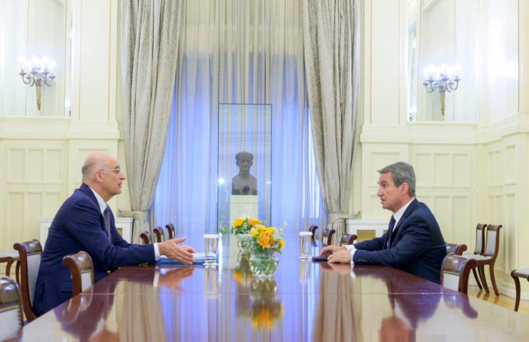 Νίκος Δένδιας: «Τα εθνικά θέματα να μείνουν έξω από το πεδίο του κομματικού ανταγωνισμού»