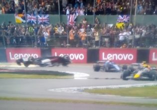 Τρομακτικό ατύχημα, γύρισε ανάποδα το μονοθέσιο του Ζου – Κόκκινη σημαία στο Silvestone (vid)