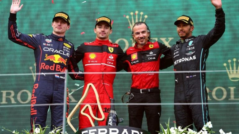 Στους αγωνοδίκες Λεκλέρκ, Φερστάπεν και Χάμιλτον