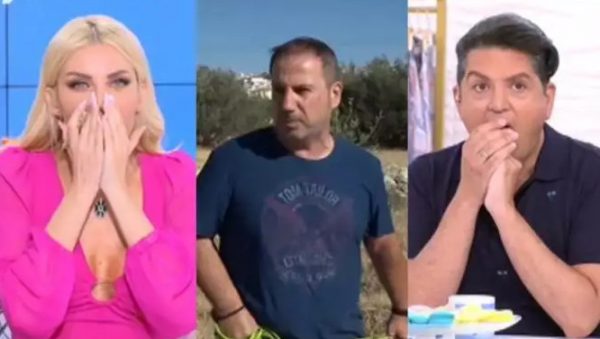 Βασίλης Γκουρούσης: Άφωνοι όλοι στο πλατό με την ατάκα του για την Τέτα Καμπουρέλη