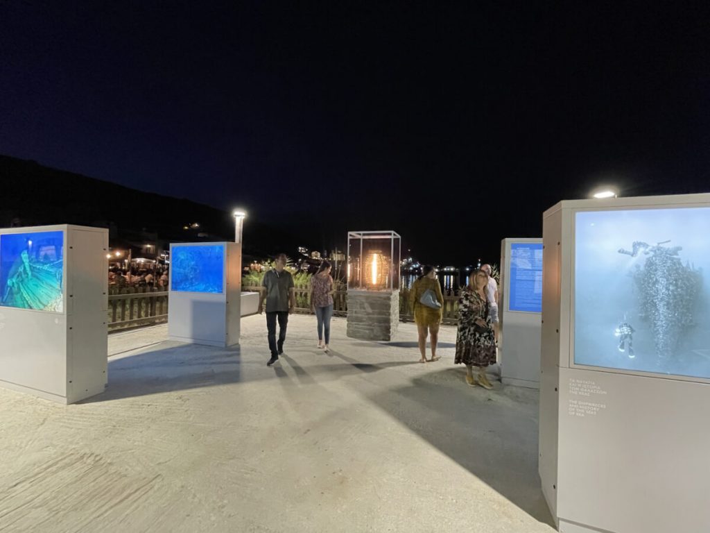 Τα ναυάγια της Κέας σε δημόσια θέα