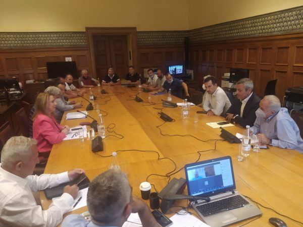 Ναυπηγεία Ελευσίνας: Συνάντηση αντιπροσωπείας του ΣΥΡΙΖΑ με εκπροσώπους εργαζόμενων