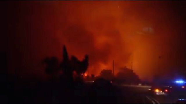 Γαλλία: Πολλές πυρκαγιές σε περιοχές του νότου που τις σαρώνει ισχυρός βορειοδυτικός άνεμος