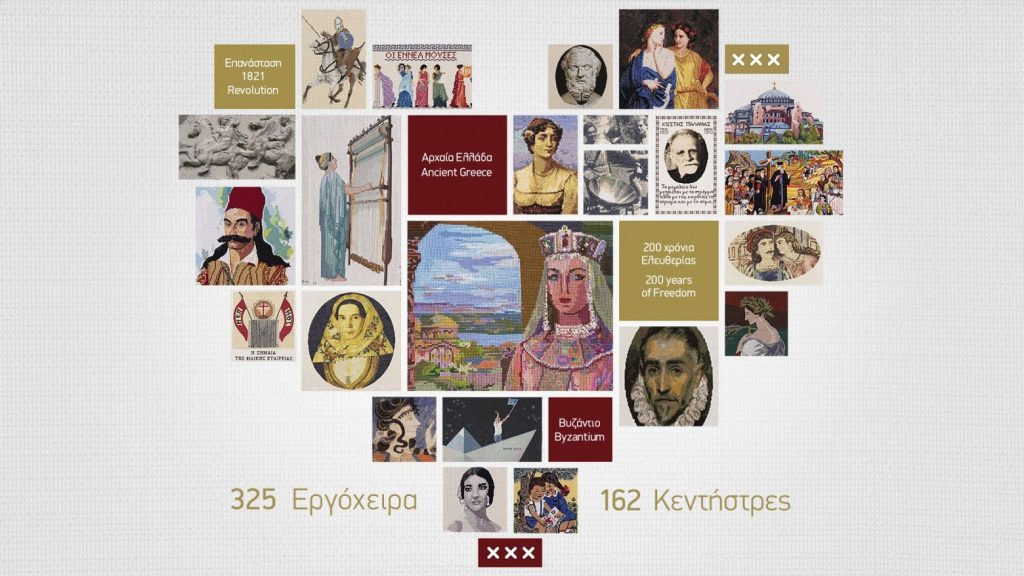 «Με βελόνι και κλωστή: Στον καμβά της ιστορίας»: Έκθεση στον Δήμο Αθηναίων