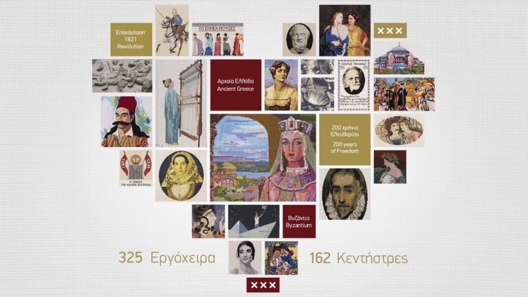 «Με βελόνι και κλωστή: Στον καμβά της ιστορίας»: Έκθεση στον Δήμο Αθηναίων