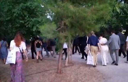 Κατερίνα Σακελλαροπούλου: Παρέμβαση αντιεξουσιαστών σε επίσκεψη της ΠτΔ στο Πεδίον του Άρεως