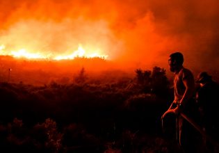 Φωτιά στην Πεντέλη: Νέο μήνυμα του 112 για εκκένωση Παλλήνης και Νέας Παλλήνης