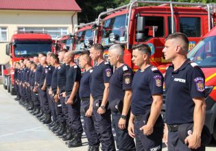 Δασικές πυρκαγιές: Στη μάχη της κατάσβεσης 200 Ευρωπαίοι πυροσβέστες – Έφτασαν 28 Ρουμάνοι στην Αθήνα