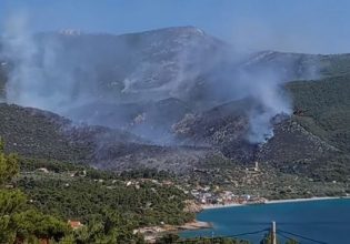 Φωτιά: Καλύτερη η εικόνα στο Πόρτο Γερμενό – Κόπασαν οι άνεμοι – Υπό έλεγχο στην Αχαΐα