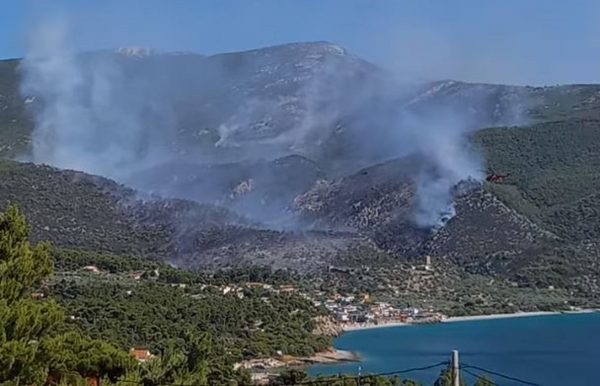 Φωτιά: Καλύτερη η εικόνα στο Πόρτο Γερμενό – Κόπασαν οι άνεμοι – Υπό έλεγχο στην Αχαΐα