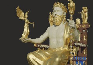 «Ξαναζωντανεύει» το χρυσελεφάντινο άγαλμα του Δία στην Αρχαία Ολυμπία