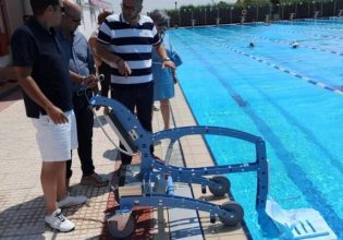 Προσβάσιμο σε άτομα με κινητικά προβλήματα το Δημοτικό κολυμβητήριο Ωραιοκάστρου