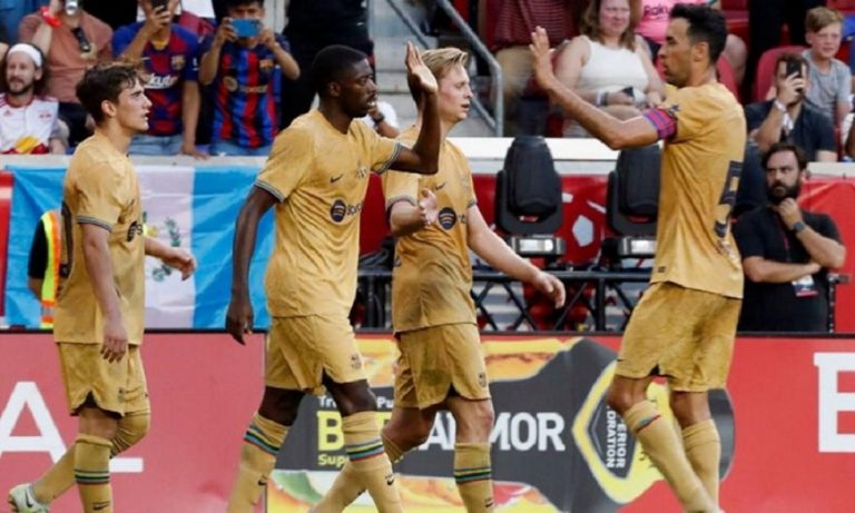 Έφυγε με νίκη από την Αμερική η Μπαρτσελόνα