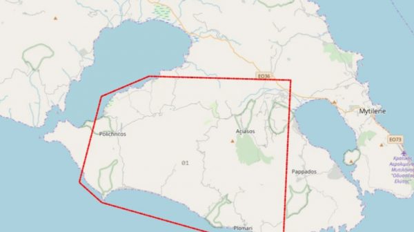 Φωτιά στη Λέσβο: Ενεργοποιήθηκε η υπηρεσία Copernicus για τα Βατερά