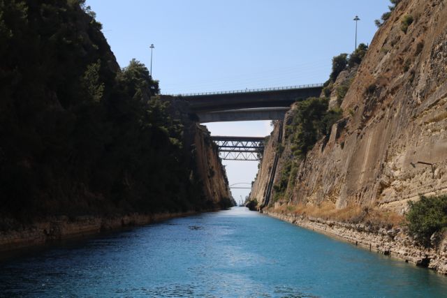 Ισθμός Κορίνθου: Άνοιξε η διώρυγα μετά από δύο χρόνια