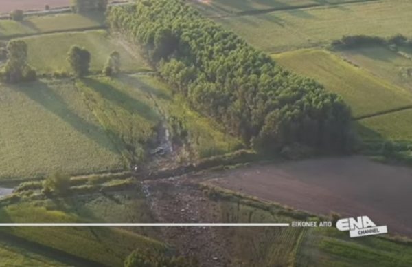 Καβάλα: Οι πρώτες εικόνες του αεροσκάφους από την Ουκρανία που κατέπεσε
