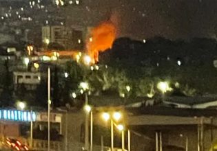 Φωτιά σε επιχείρηση στην Ιερά Οδό