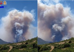 Πύρινα μέτωπα σε όλη τη χώρα: Ανεξέλεγκτη πυρκαγιά στο Πόρτο Γερμενό – Δύσκολη κατάσταση σε Κόρινθο και Άραξο