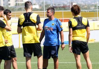 ΑΕΚ: Σε τέσσερα γκρουπ η σημερινή προπόνηση, ατομικό ο Γαλανόπουλος