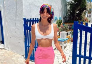 Ηλιάνα Παπαγεωργίου: «Καυτές» πόζες στα Κουφονήσια
