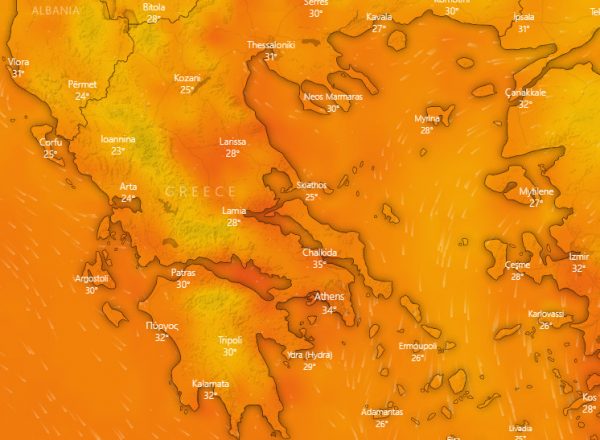 Καιρός: Δεκαήμερο «φωτιά» με 40άρια – Γιατί ο καύσωνας θα κρατήσει τόσο πολύ
