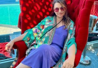 Απίστευτη ομοιότητα – Η Καίτη Γαρμπή φωτογραφίζεται με τον γιο της που είναι ίδιος….