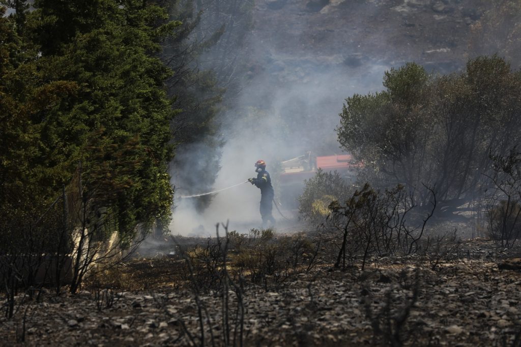 Έβρος: Καίγεται για έβδομη ημέρα το δάσος της Δαδιάς