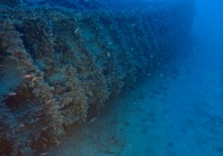 Αιγαίο: Άγνωστο ναυάγιο εντοπίστηκε στη θαλάσσια περιοχή δυτικά της Κύθνου