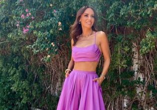 Το μαύρο μικροσκοπικό μπικίνι της Μπέττυς Μαγγίρα «κολάζει» το Instagram