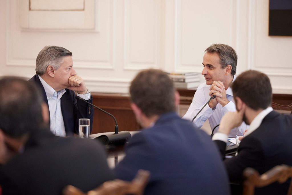 Μητσοτάκης: Συνάντηση με τον Co-CEO του Netflix