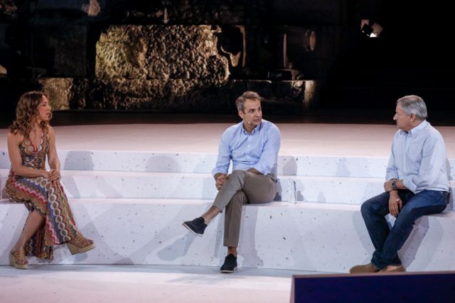 Ηρώδειο: Συζήτηση Μητσοτάκη με τον Co-CEO του Netflix για την καινοτομία