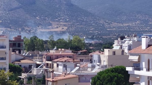 Φωτιά στο Κορωπί