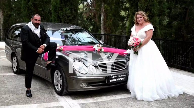 Σπάρτη: Γαμπρός και νύφη έφυγαν από την εκκλησία με… νεκροφόρα – Δείτε βίντεο