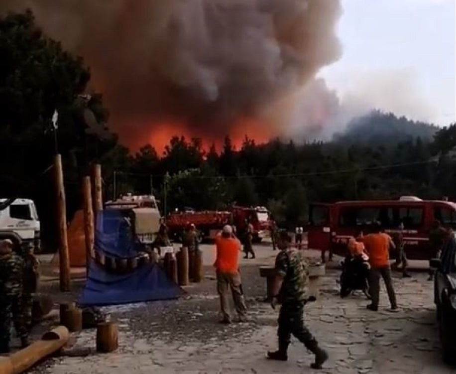 Έβρος: Δραματική η κατάσταση στη Δαδιά - Νέο μήνυμα εκκένωσης από το 112