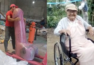 Χαμός με την τελευταία επιθυμία 99χρονης – Ήθελε να τοποθετήσουν… γλυπτό πέους στον τάφο της