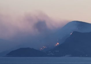 Φωτιά: Μαίνεται το πύρινο μέτωπο στη Σάμο – Εκκένωση χωριών