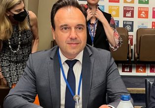 Στις εργασίες του παγκόσμιου πολιτικού Φόρουμ του ΟΗΕ, ο πρόεδρος της ΚΕΔΕ Δημήτρης Παπαστεργίου