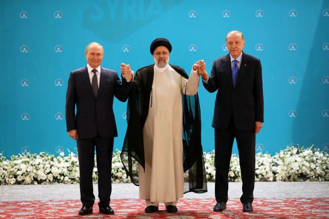 Ιράν-Ρωσία-Τουρκία: θα συνεχίσουν τη συνεργασία τους για την «εξόντωση των τρομοκρατών» στη Συρία