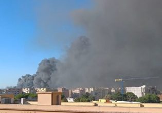 Ιταλία: Φωτιά σε κέντρο απόσυρσης αυτοκινήτων στη Ρώμη