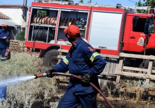 Ρέθυμνο: Νέα πυρκαγιά στις Μέλαμπες – Μήνυμα του 112 για εκκένωση στα Σακτούρια