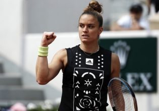 Για την πρώτη υπέρβαση στο Wimbledon η Σάκκαρη