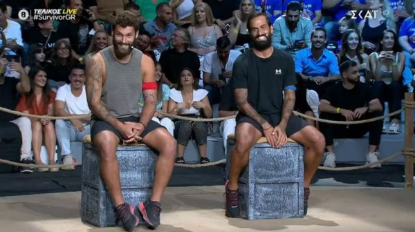 Τελικός Survivor: Πανικός κατά την είσοδο των δύο φιναλίστ – Τα πρώτα τους λόγια