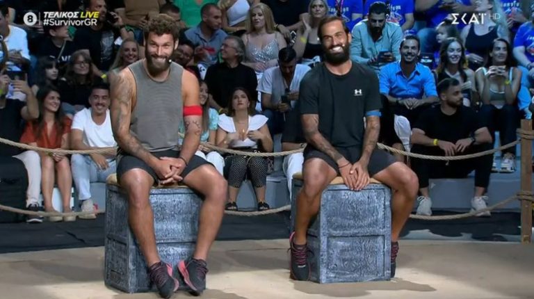 Τελικός Survivor: Πανικός κατά την είσοδο των δύο φιναλίστ – Τα πρώτα τους λόγια